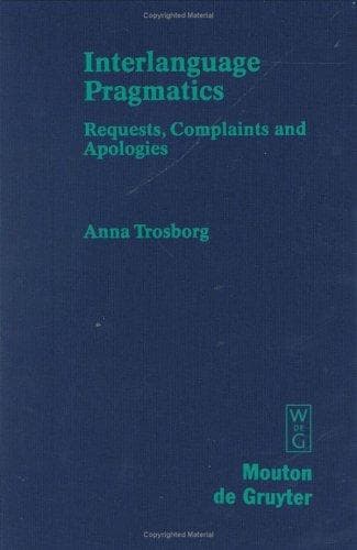 Portada de Interlanguage Pragmatics