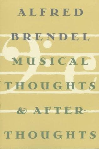 Portada de Musical Thoughts and Afterthoughts