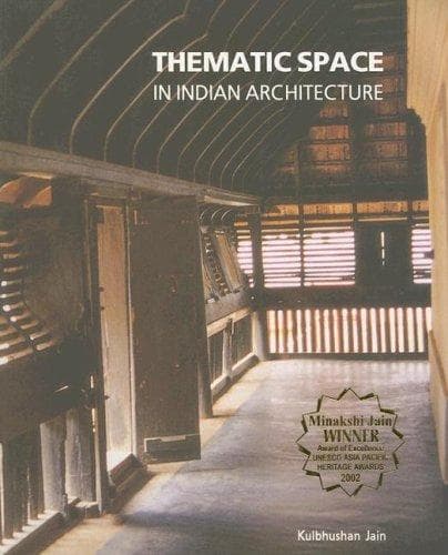 Portada de Thematic space in Indian architecture