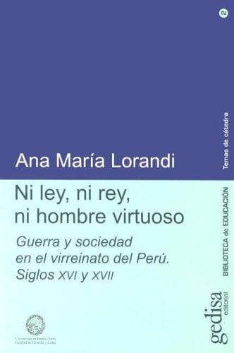 Portada de Ni ley, ni rey, ni hombre virtuoso