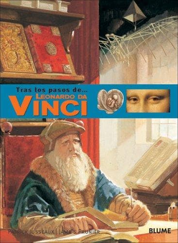 Portada de Leonardo da Vinci (Tras los pasos de . . . Series)