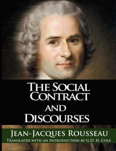 Portada de The Social Contract and Discourses