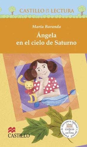 Portada de Angela en el Cileo de Saturno (Castillo de la Lectura Naranja)