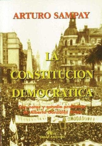 Portada de La constitución democrática