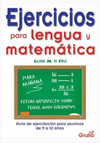 Portada de Ejercicios para lengua y matematica / Excercises for Language and Mathematic