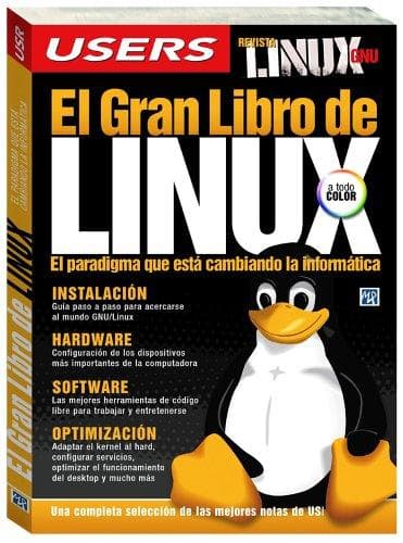 Portada de El Gran Libro de Linux