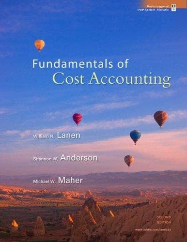 Portada de Fundamentals of Cost Accounting
