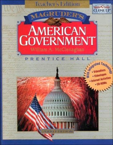 Portada de Magruder's American Government