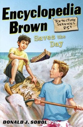 Portada de Encyclopedia Brown Saves the Day (Encyclopedia Brown)