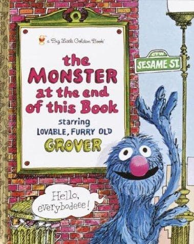 Portada de The Monster at the End of this Book (Big Little Golden Book)