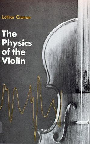 Portada de The physics of the violin