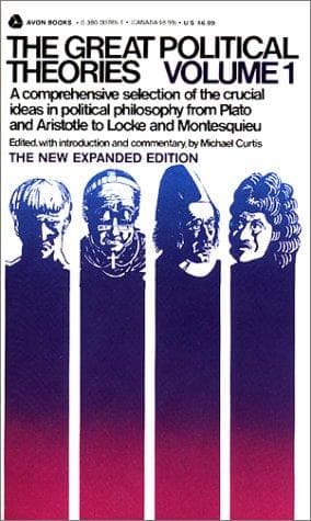 Portada de The Great Political Theories V.1 (Great Political Theories)