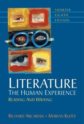 Portada de Literature: The Human Experience Shorter