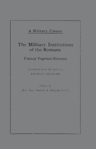 Portada de The military institutions of the Romans