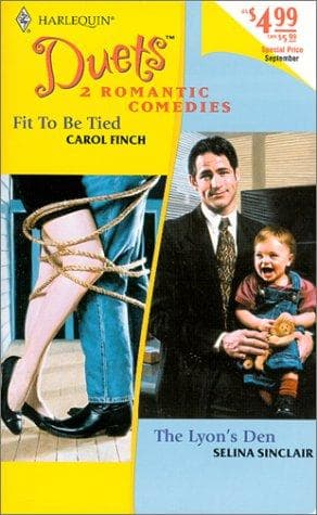 Portada de Duets #36 (Fit To Be Tied/The Lyon'S Den) (Duets, 36)