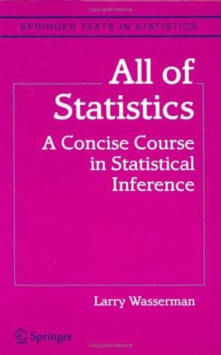 Portada de All of Statistics