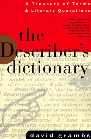 Portada de The Describer's Dictionary