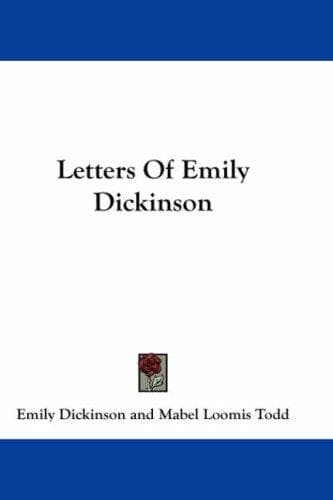 Portada de Letters Of Emily Dickinson