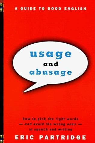 Portada de Usage and Abusage