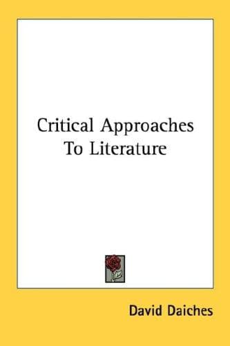 Portada de Critical Approaches To Literature