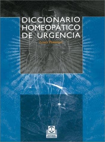 Portada de Diccionario Homeopatico De Urgencia