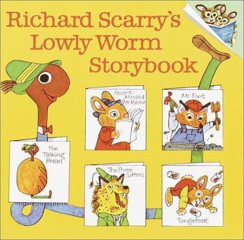 Portada de Richard Scarry's Lowly Worm Storybook