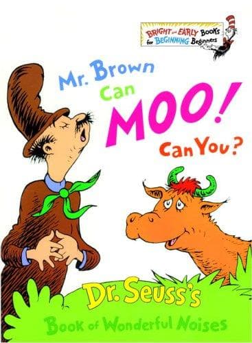 Portada de Mr. Brown Can Moo! Can You? (Bright & Early Books(R))