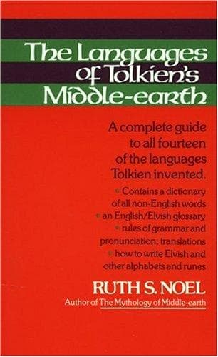 Portada de The Languages of Tolkien's Middle-earth