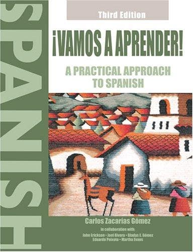 Portada de Vamos A Aprender! A Practical Approach To Spanish