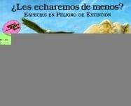 Portada de Les Echaremos De Menos? Especies En Peligro De Extincion/Will We Miss Them