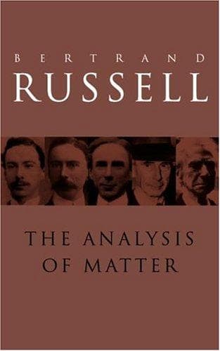Portada de Analysis of Matter