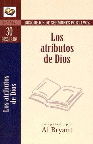 Portada de Atributos de Dios, los