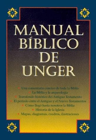 Portada de Manual biblico de Unger