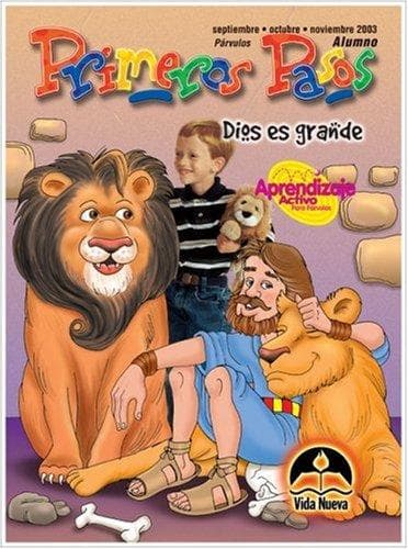 Portada de Primeros Pasos Alumno A/B Sep07-Feb08 (Dios Cuida de su Pueblo/Jesus, el Hijo de Dios)