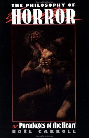 Portada de The philosophy of horror, or, Paradoxes of the heart