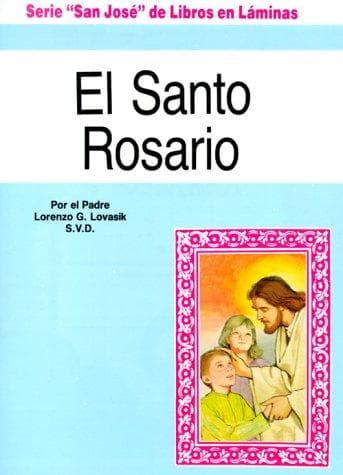 Portada de El santo rosario (San José - libros en láminas)