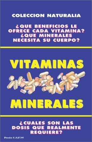 Portada de Vitaminas y minerales (Coleccion Naturalia)