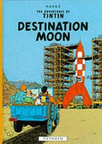 Portada de Destination Moon (Adventures of Tintin