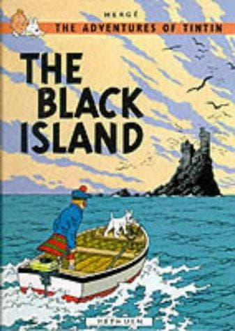 Portada de The Black Island (The Adventures of Tintin)
