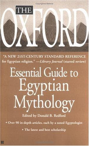 Portada de The Oxford Essential Guide to Egyptian Mythology