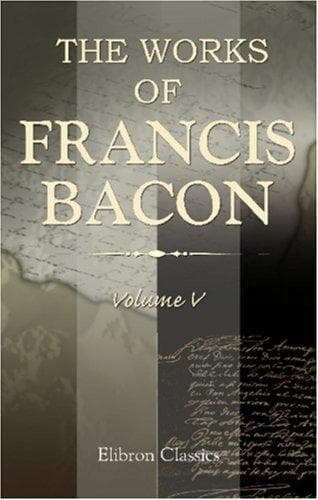 Portada de The Works of Francis Bacon