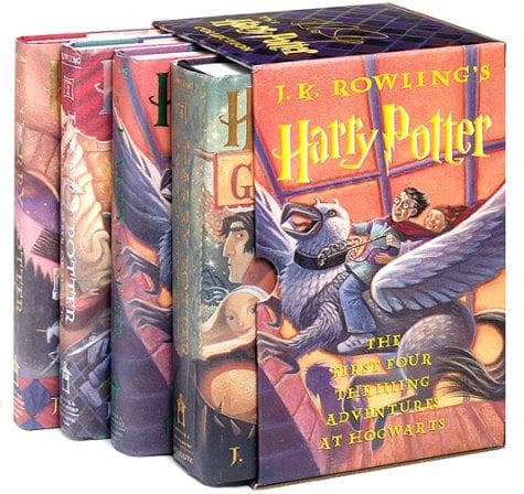 Portada de Harry Potter Hardcover Boxed Set (Books 1-4)