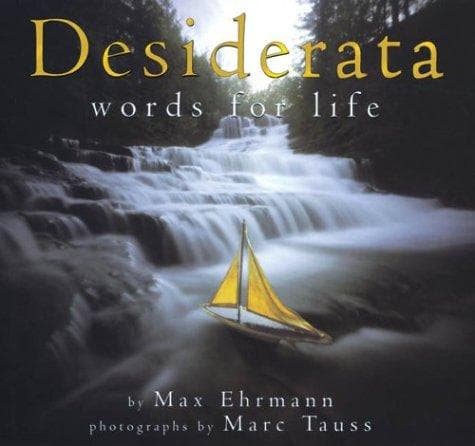 Portada de Desiderata