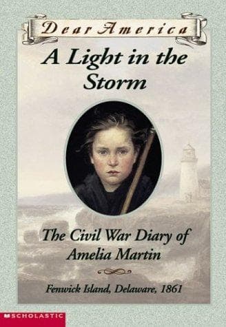 Portada de A Light in the Storm the Civil War Diary of Amelia Martin (Dear America)
