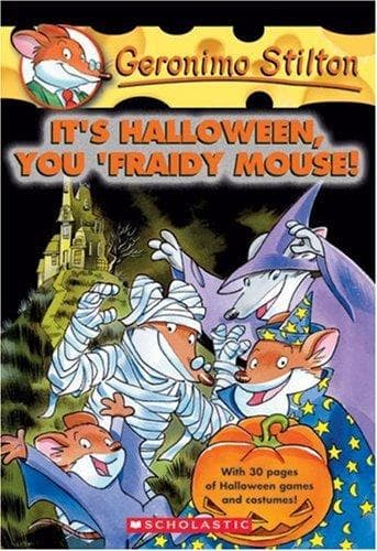 Portada de It's Halloween, you 'fraidy mouse!