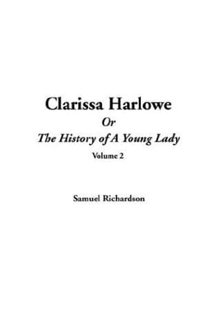 Portada de Clarissa Harlowe Or The History Of A Young Lady