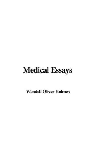 Portada de Medical Essays