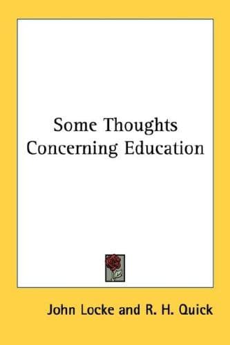 Portada de Some Thoughts Concerning Education