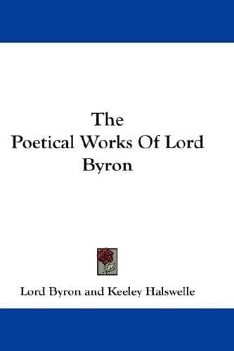 Portada de The Poetical Works Of Lord Byron