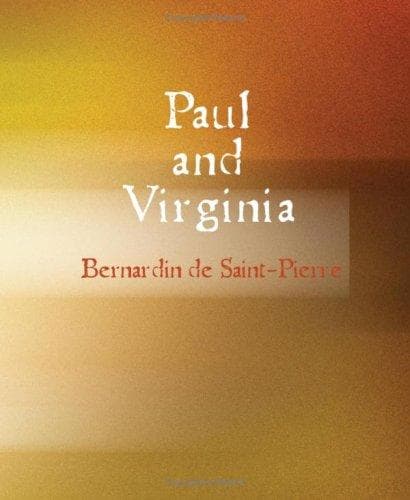 Portada de Paul and Virginia (Large Print Edition)